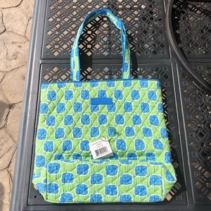 Vera Bradley tote - doodle block pattern